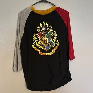 Universal studios Harry Potter baseball style shirt size small